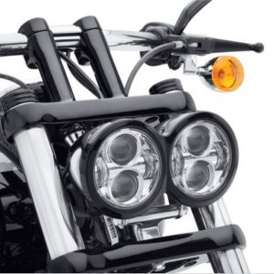 Morsun 5inch двойна предните фарове за мотоциклет с висока силово лъчева кръгла led фарове прожектор