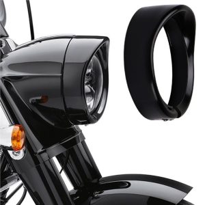 Morsun 7inch кръг LED мотоциклет фарове пръстен скоба за Harley FLD