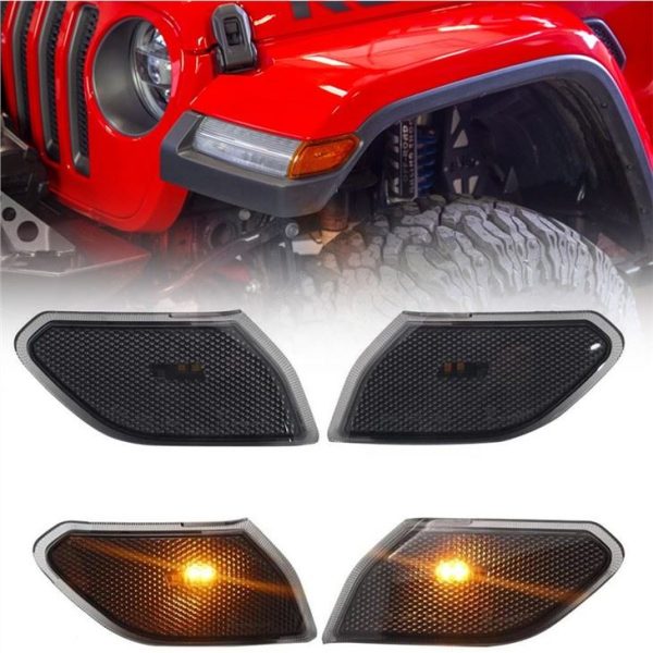 Morsun LED Sidemarkers Мигач за 2018+ Jeep JL Wrangler